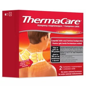 THERMACARE Comprese calde pentru gat, umar si incheietura mainii, 2 bucati