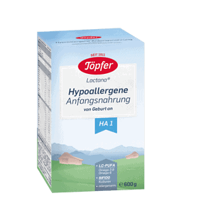 TOPFER HA 1 Lactana Lapte praf, 600 g