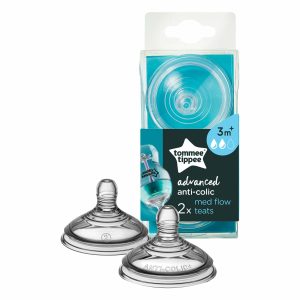 Tetina Advanced Tetina Advanced, cu Flux Mediu, TT0188-2, 3L, 2 buc, TOMMEE TIPPEE