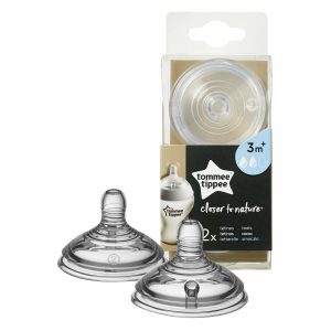 Tetina Closer to Nature, cu Flux Mediu, TT0193, 3L, 2 buc, TOMMEE TIPPEE
