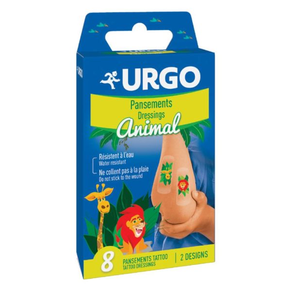 URGO Jungle Tattoo, 8 bucati
