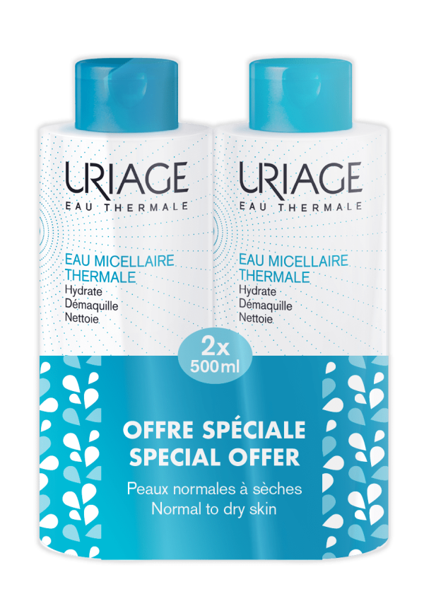 URIAGE Apa Micelara Termala Piele Normal Uscata Pachet, 500ml500ml
