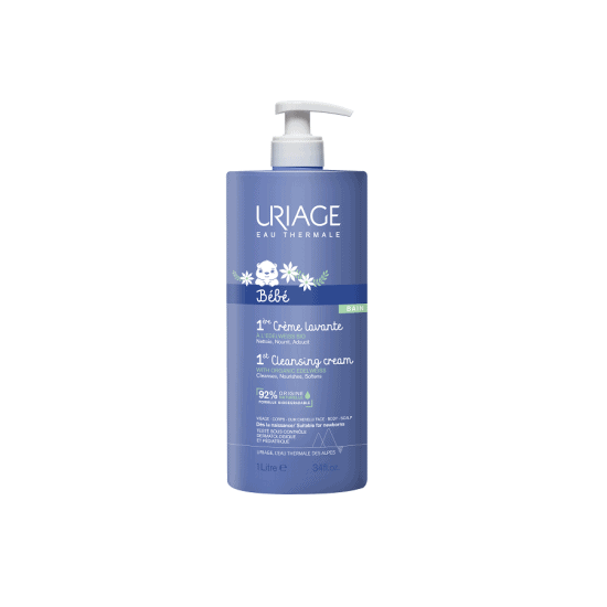 URIAGE BEBE Crema de Curatare, 1000 ml, Uriage