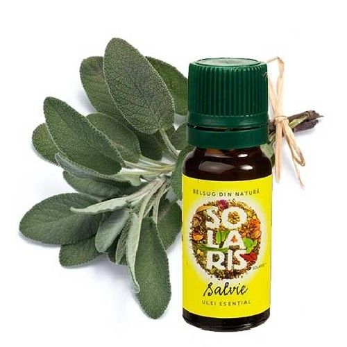 Ulei Esential Salvie x10ml, Solaris