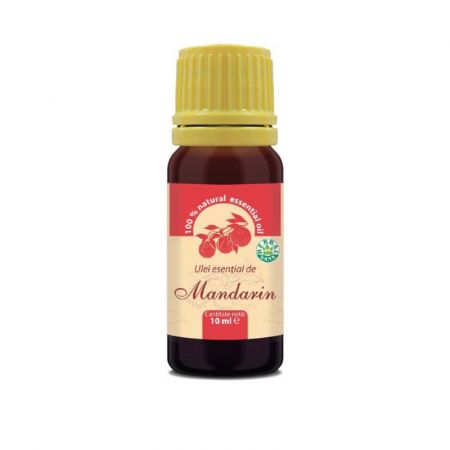Ulei Esential de Mandarin x10ml Ulei Esential de Mandarin x10ml, Herbavit