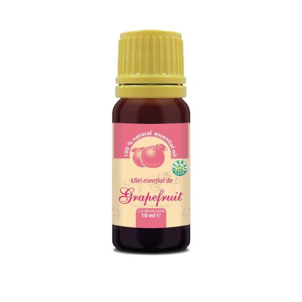Ulei esential de grapefruit 100% pur x10 ml, Herbavit