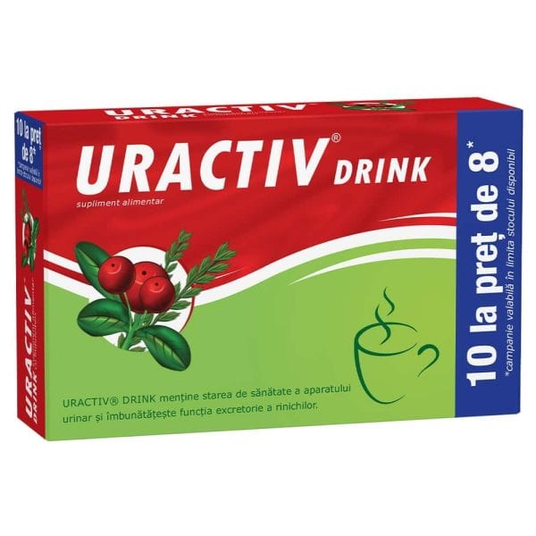 Uractiv Drink Uractiv Drink, 8 2 plicuri, Fiterman Pharma
