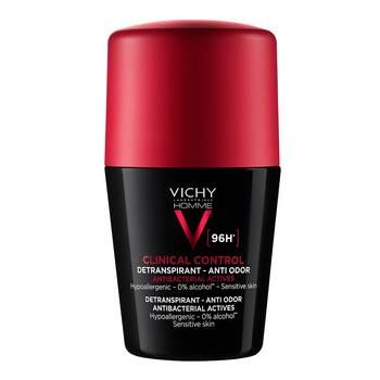VICHY Homme Deo Roll-on Antiperspirant Clinical Control 96h, 50ml