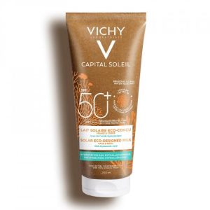 VICHY Lapte de protectie solara pentru fata si corp SPF 50 conceput sustenabil Capital Soleil VICHY Lapte de protectie solara pentru fata si corp SPF 50 conceput sustenabil Capital Soleil, 200 ml