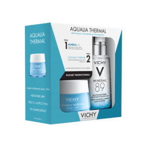 VICHY Pachet Aqualia Thermal Legere Ten Normal VICHY Pachet Aqualia Thermal Legere Ten Normal, 50ml Mineral 89 Gel-Booster, 50 ml