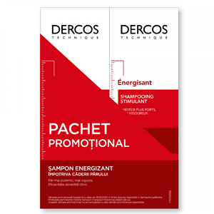 VICHY Pachet Dercos Sampon Energizant, 200 ml  200 ml