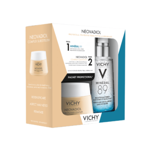 VICHY Pachet Neovadiol Crema Ten Normal-Mixt VICHY Pachet Neovadiol Crema Ten Normal-Mixt, 50ml Mineral89 Gel-Booster, 50 ml