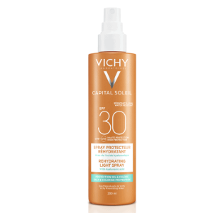 VICHY Spray anti-deshidratare pentru protectie solara SPF 30 Capital Soleil VICHY Spray anti-deshidratare pentru protectie solara SPF 30 Capital Soleil, 200 ml
