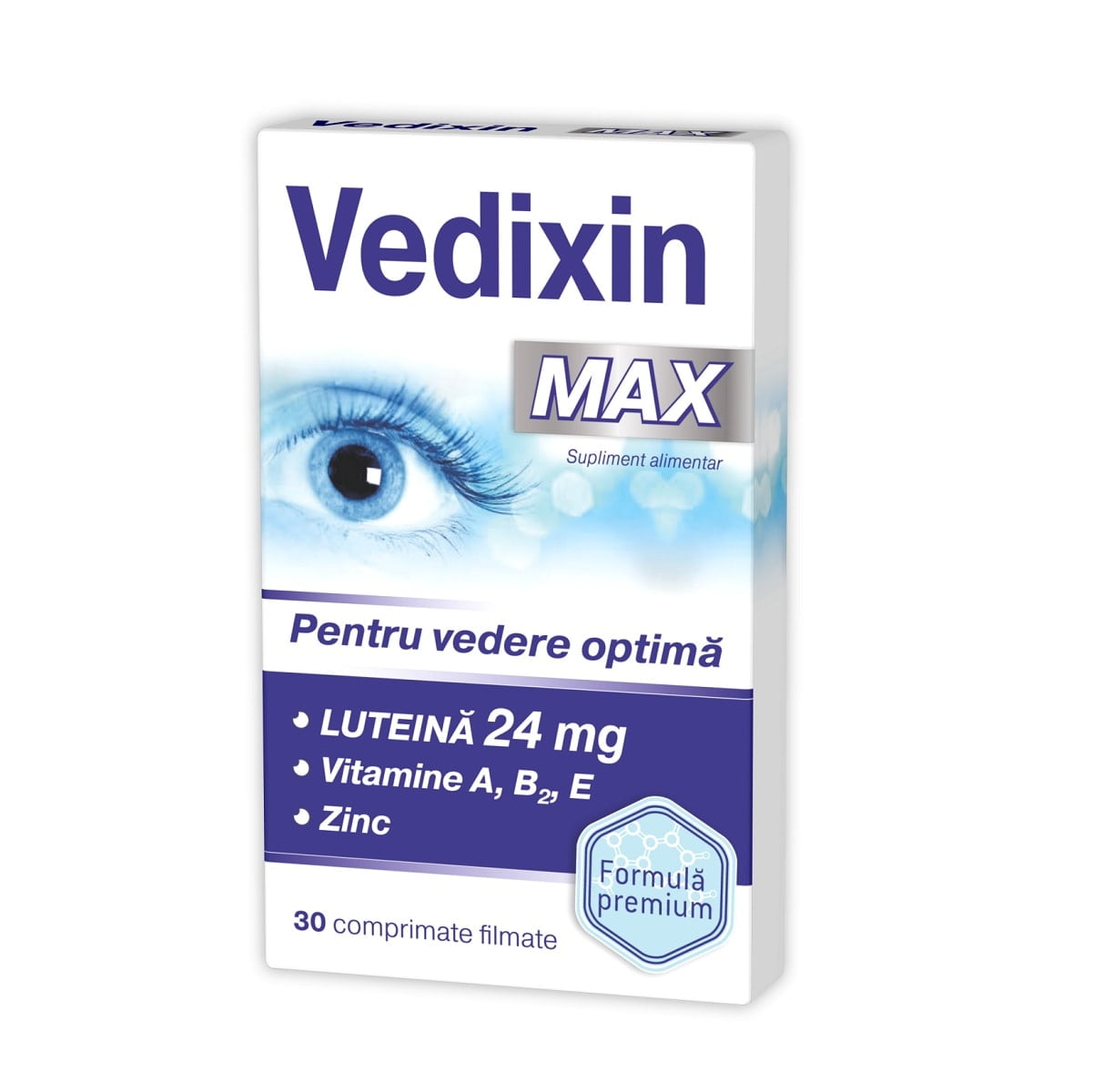Vedixin Max pentru vedere optimă Vedixin Max pentru vedere optimă, 30 capsule, Zdrovit