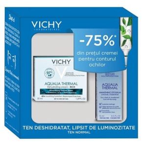Vichy Aqualia Legere-Crema hidratanta pentru ten normal Vichy Aqualia Legere-Crema hidratanta pentru ten normal, 50 ml Balsam zona ochilor, 15ml