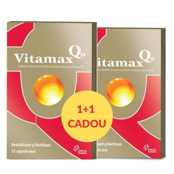 Vitamax Q10, 15 capsule  15 capsule, Perrigo (40% reducere din al 2-lea produs)