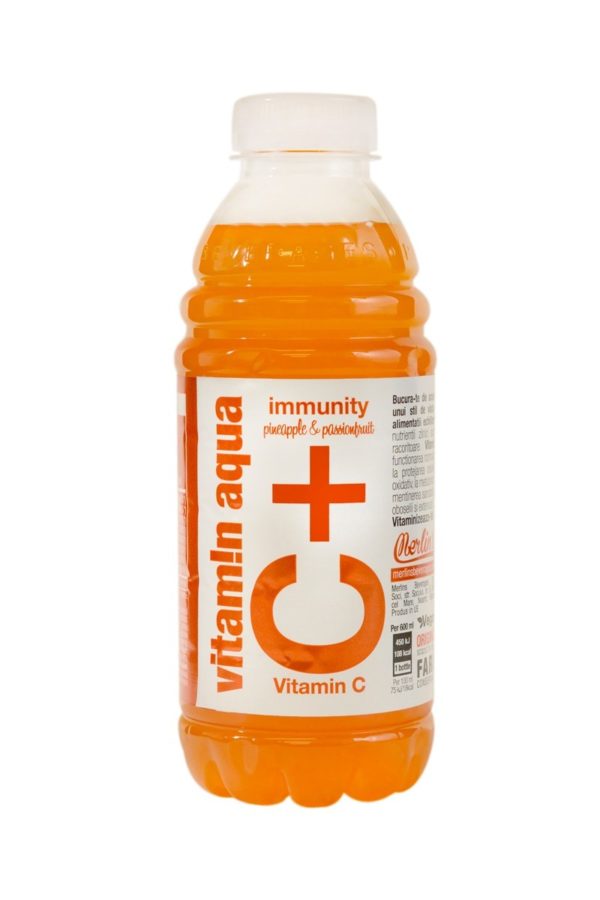Vitamin Aqua Vit C Pineapple&Pasionfruit Vitamin Aqua Vit C Pineapple&Pasionfruit, 600ml