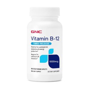 Vitamina B-12 1000 mcg, 90 tablete, Gnc