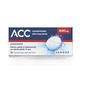 Comprimate efervescent pentru tuse, răceală și gripă, farmacia Morpheus.