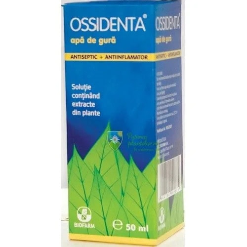 apa-de-gura-ossidenta-menta-50-ml-biofarm-x16695-farmacia-morpheus Apa de gura Ossidenta Menta, 50 ml, Biofarm
