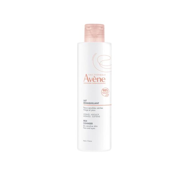 Lapte demachiant Avene pentru piele sensibila Lapte demachiant Avene pentru piele sensibila, 200 ml, Pierre Fabre.