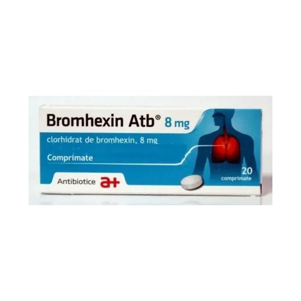bromhexin-8-mg-20-comprimate-antibiotice-x22628-farmacia-morpheus Bromhexin 8 mg, 20 comprimate, Antibiotice