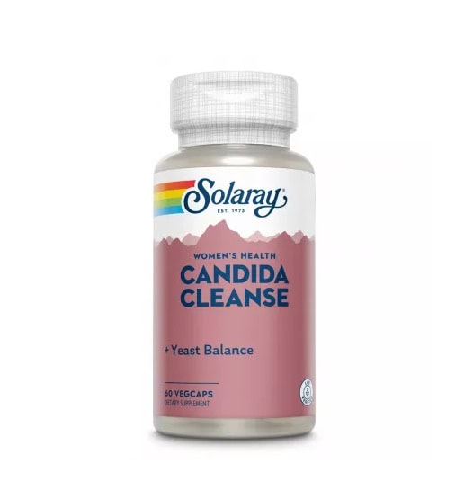 Candida Cleanse Solaray, 60 Capsule, Secom