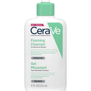 CeraVe Gel de curatare spumant pentru piele normal-mixta, 236 ml