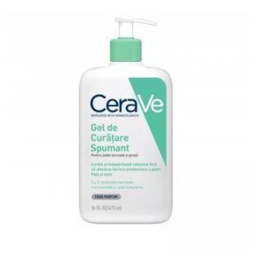 CeraVe Gel de curatare spumant pentru piele normal-mixta, 473 ml