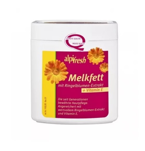 Crema cu galbenele si vitamina E Melkfett, 250 ml, Onedia