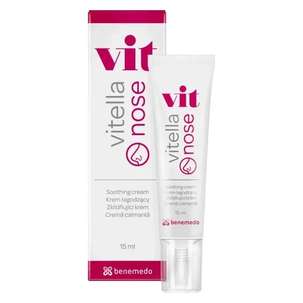 Crema pentru iritatii nazale Vitella Nose, 15 ml, Benemedo