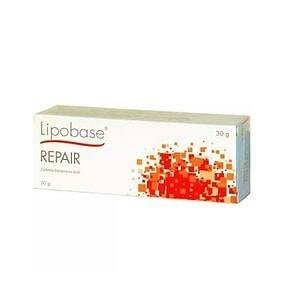 Crema Lipobase Repair, 30 g, pentru piele foarte uscată și sensibilă.