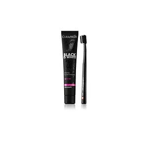 CURAPROX Set Black is White (periutapasta de dinti 90ml)