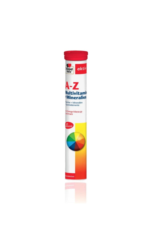 DOPPELHERZ A-Z Multivitamine si minerale, 15 comprimate efervescente