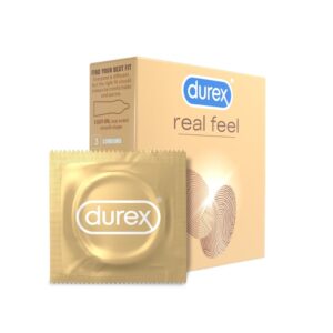 DUREX Prezervative Real Feel, 3 bucati