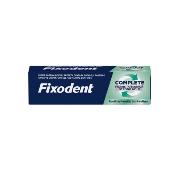 Fixodent Complete Extra Fresh Crema Adeziva pentru Proteza Dentara, 47 ml, P&G
