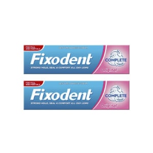 Fixodent Original crema adeziva pentru proteza dentara DuoPack, 47 g, 11(50%reducere), P&G