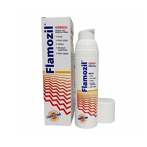 Flamozil spray pentru cicatrizare Flamozil spray pentru cicatrizare, 75 g, tratament pentru rani.