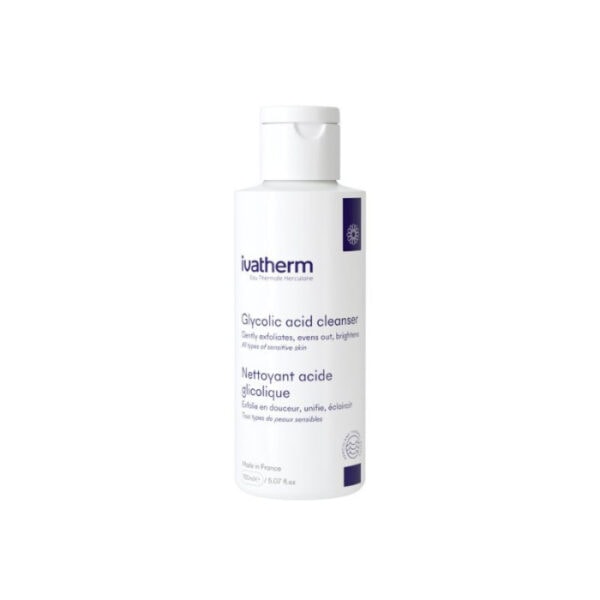 IVATHERM Gel de curatare cu acid glicolic, 150 ml,