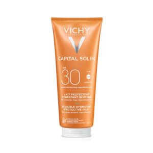 lapte-hidratant-de-protectie-solara-pentru-fata-si-corp-spf-30-capital-soleil-300-ml-vichy-x26038-farmacia-morpheus Lapte Hidratant de Protectie Solara pentru Fata si Corp SPF 30 Capital Soleil, 300 ml, Vichy