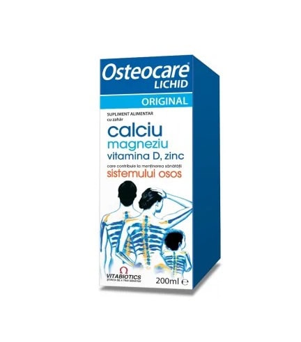 Osteocare Ca Mg Zn D, 200 ml, Vitabiotics