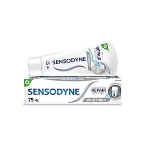 Sensodyne Repair & Protect Pasta de dinți pentru sensibilitate, albire și reparare dentară, 75 ml.