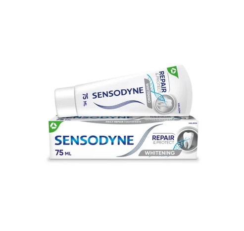 Sensodyne Repair & Protect Pasta de dinți pentru sensibilitate, albire și reparare dentară, 75 ml.