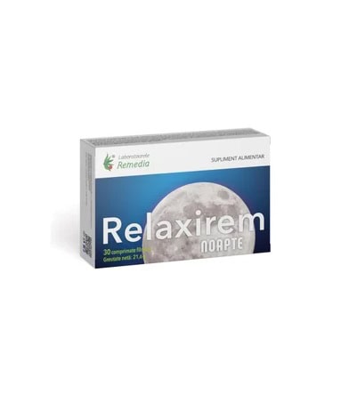 Relaxirem Noapte, 30 capsule, Remedia