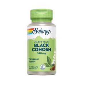 SECOM Black Cohosh 540mg, 60 capsule, Solaray