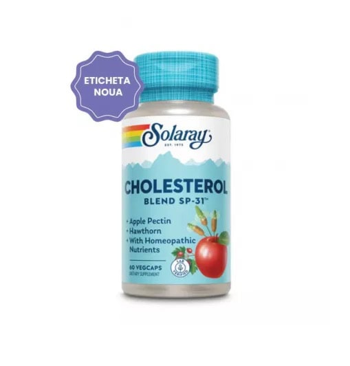 SECOM Cholesterol Blend SP-31, 60 Capsule, Solaray