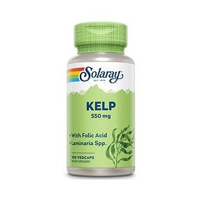 Supliment de kelp cu acid folic și laminaria, pentru sănătate optimă.
