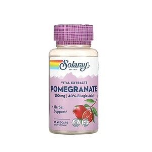 Extract de rodie Solaray 200 mg, 60 capsule.