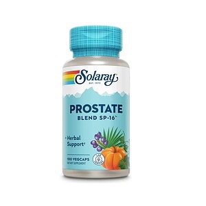 Supliment Solaray Prostate Blend SP-16, 100 capsule vegane, pentru susținerea sănătății prostatei.