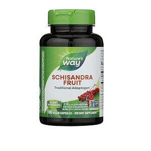 Supliment natural cu Schisandra pentru energie și vitalitate, 100 capsule vegane.